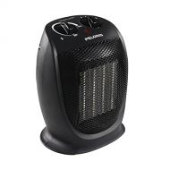 PELONIS PHTA1ABB Portable, 1500W/900W, Quiet Cooling & Heating Mode Space Heater for All Season, Tip Over & Overheat Protection,for Home, Office Personal Use, Black, 7 x 5.82 x 8.5