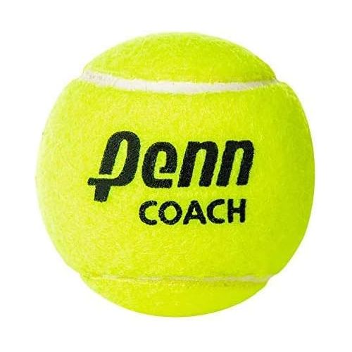  Penn Coach Practice Tennis Balls, Case of 72 Balls, 24 cans, 3 Balls per Can (Blue Cans)