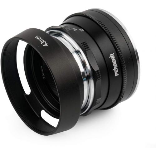  PERGEAR 35mm F1.6 Manual Focus Fixed Lens Compatible with Fujifilm XF-Mount Cameras Fuji X-A1 X-A10 X-A2 X-A3 A-at X-M1 XM2 X-T1 X-T3 X-T10 X-T2 X-T20 X-T30 X-Pro1 X-Pro2 X-E1 X-E2