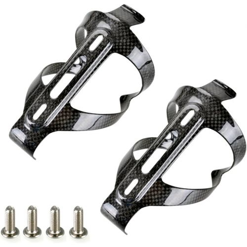  PERGEAR Carbon Fiber Lightweight Bicycle Water Bottle Cage for Cycling