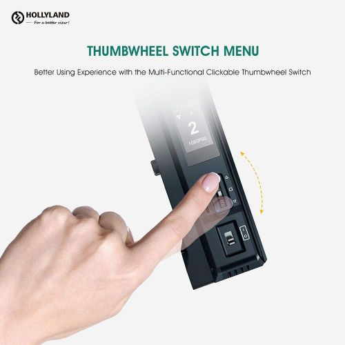  [아마존베스트]PERGEAR Hollyland Mars 300 Pro 1080p HDMI Transmission System 5G Wireless Video & Audio Transmission Built-in Antennas 300ft Transmission Range 80ms Latency APP Support Android & iOS (Tran