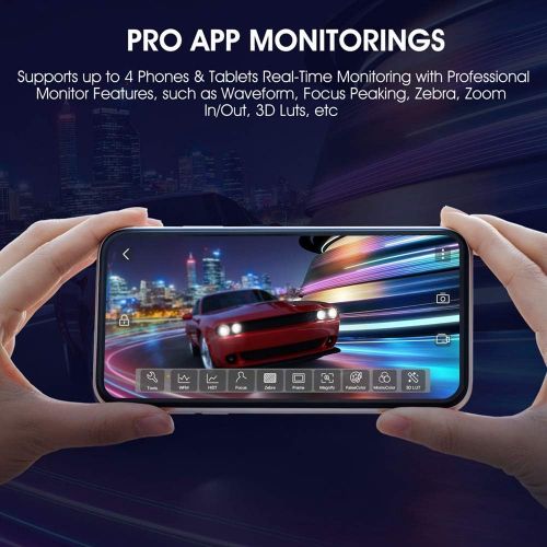  [아마존베스트]PERGEAR Hollyland Mars 400S Pro 1080p HDMI&SDI Transmission System 5G Wireless Video & Audio Transmission 400ft 80ms Latency APP Support Android & iOS Direct Video for Live Stream (Transmi