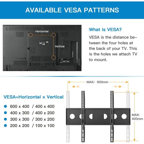  [아마존 핫딜] [아마존핫딜]PERLESMITH Full Motion TV Wall Mount for Most 37-80 Inch TVs up to 132lbs Max VESA 600×400, Fits for 16-24 Inch Wood Studs, with Cable Management and Extends up to 22 Inch