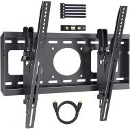 [아마존 핫딜] [아마존핫딜]PERLESMITH Advanced Tilting TV Wall Mount Bracket with Low Profile Design for Most 26-55 Inch LED, LCD, OLED, Curved, Plasma Flat Screen TVs - 15 Degrees Tilt Mounting Bracket with VESA 400x4