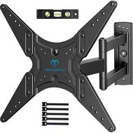 [아마존베스트]PERLESMITH TV Wall Mount for Most 26-55 Inch TVs with Swivel & Extend 18.5 Inch - Wall Mount TV Bracket VESA 400x400 Fits LED, LCD, OLED Flat Screen TVs up to 88 lbs - with HDMI Ca