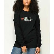 PETALS BY PETALS AND PEACOCKS Petals by Petals & Peacocks Or Thorns Black Long Sleeve T-Shirt