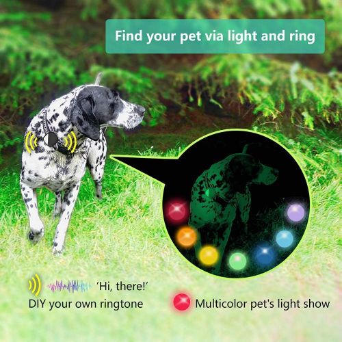  [아마존베스트]PETFON Pet GPS Tracker for Dogs,No Monthly fee, Real-Time Tracking Device App controll(Only for Dog)