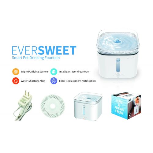  [아마존 핫딜]  [아마존핫딜]PETKIT P410 Smart Pet Trinkbrunnen fuer Haustiere EVERSWEET