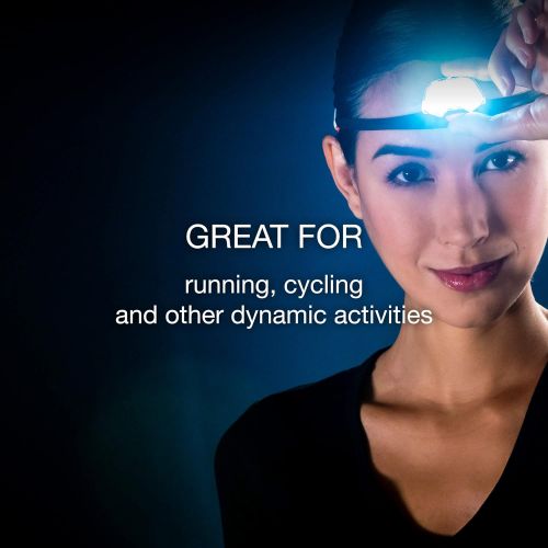  PETZL, IKO LED Headlamp with Lightweight Headband, Rear Battery Pack and 350 Lumens