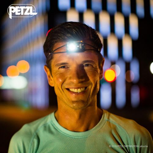  PETZL - Bindi, 200 Lumens, Ultralight, Rechargeable, and Compact Headlamp for Urban Running