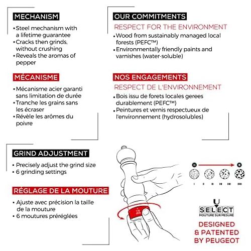  Peugeot Paris Pfeffermuehle natur 40cm uSelect