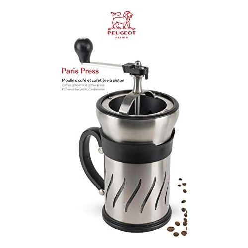  [아마존베스트]Peugeot Paris Press Coffee Grinder 2in 1