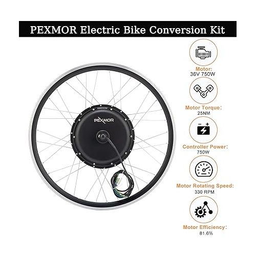  PEXMOR Electric Bike Conversion Kit, 20