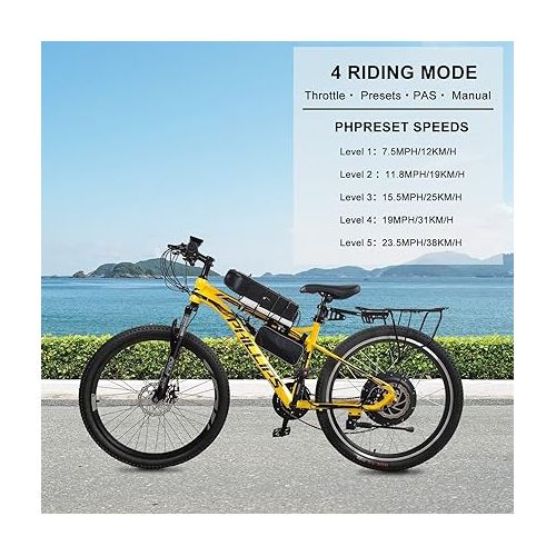  PEXMOR Electric Bike Conversion Kit, 20