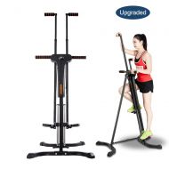PEXMOR Upgraded Vertical Climber, Folding Climbing Machine for Home Gym Fitness, Stepper Climber Exercise Machine, Adjustable Height with LCD Display 2.0