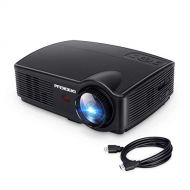 Business Projector, PFERDEKI 4500LM LED 1080p Full HD Office Video Projector for PowerPoint Presentation with HDMI VGA VA USB for PC Smartphone Computer iPad DVD TV