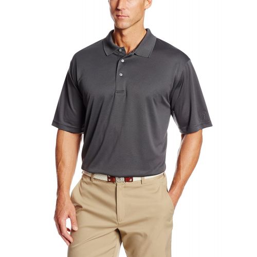  PGA+TOUR PGA TOUR Mens Short Sleeve Airflux Solid Polo Shirt