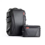PGYTECH OneMo Camera Backpack 25L with Shoulder Bag for DJI Air 2S, DJI FPV, Sony, Canon, Nikon, Drone, DJI Mavic Mini 2/Air 2, OSMO Action/Pocket, DSLR/SLR Mirrorless, Camera Trip