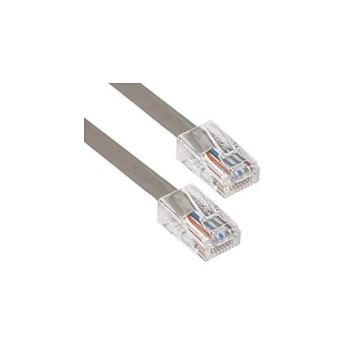  PHAT SATELLITE INTL - Outdoor CAT5E (Cat 5e) LAN Ethernet Network Cable, Solid Copper 24 AWG, EZ RJ45 Pass Thru Connectors, High Speed Internet Cable, CMX Rated, UL ETL, Made in US