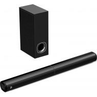 Sound Bar for TV, PHEANOO 2.1 CH Soundbar with Subwoofer, HDMI(ARC)/Bluetooth 5.0/Optical/AUX Connectivity ? D5, 200W