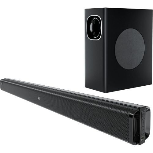  PHEANOO Sound Bar with 【Dolby】, 2.1 CH TV Soundbar with Subwoofer Works with 4K&HD TVs (D2, 200W)
