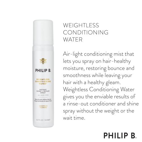  PHILIP B. PHILIP B Weightless Conditioning Water, Magnolia Flower, 2.5 Ounces