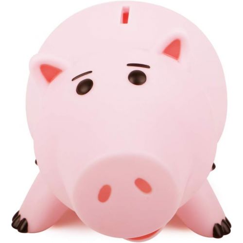  [아마존베스트]HairPhocas Cute Pink Pig Money Box Plastic Piggy Bank for Kids Birthday Gift with Box