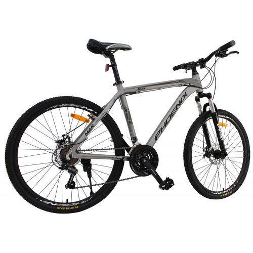  PHOENIX VITAL LIFE Phoenix Bicycle PF 20 Inch Aluminum Portable and Folding Bike with Disk Brake and Shimano 7 Speed