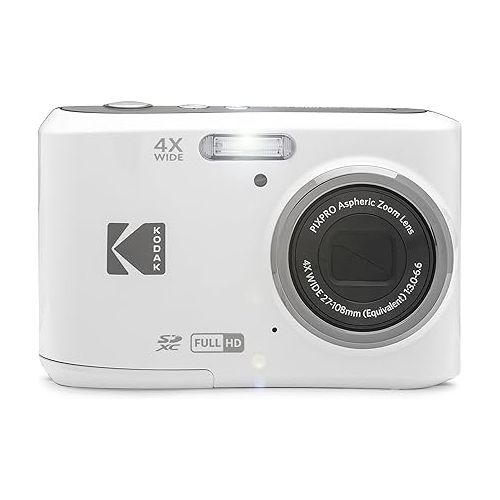  Kodak PIXPRO FZ45 Digital Camera + Point & Shoot Camera Case + Sandisk 128GB SDXC Memory Card…