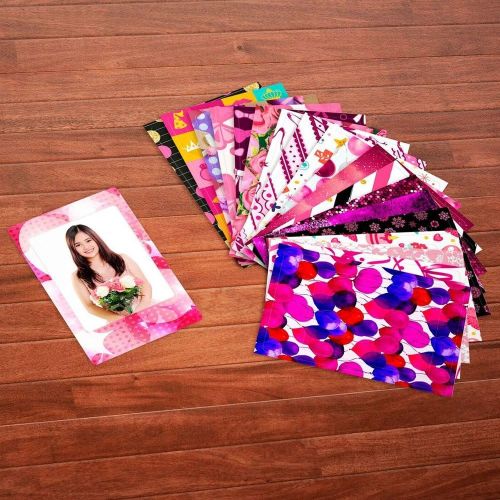  PHOTO4LESS Fujifilm instax Mini Instant Film (20 Exposures) + 20 Sticker Frames for Fuji Instax Prints Sweet 16 Package