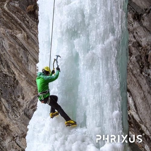  [아마존베스트]PHRIXUS Static Climbing Rope 10.5mm 11mm - 150ft 200ft 300ft Safety Nylon Kernmantle Rope for Rock Climbing, Mountaineering, Tree Climbing, Ice Climbing, Rappelling, Escape, Fire a