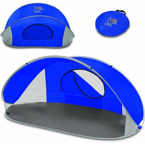  [해상운송]PICNIC TIME NCAA Memphis Tigers Manta Portable Pop-Up SunWind Shelter