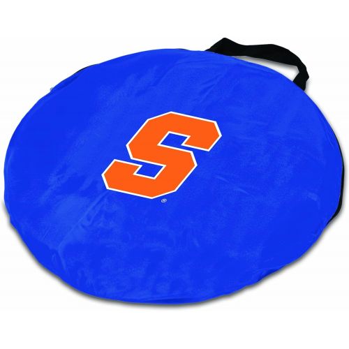  [해상운송]PICNIC TIME NCAA Syracuse Orange Manta Portable Pop-Up SunWind Shelter