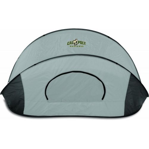  [해상운송]PICNIC TIME NCAA Cal Poly Mustangs Manta Portable Pop-Up SunWind Shelter