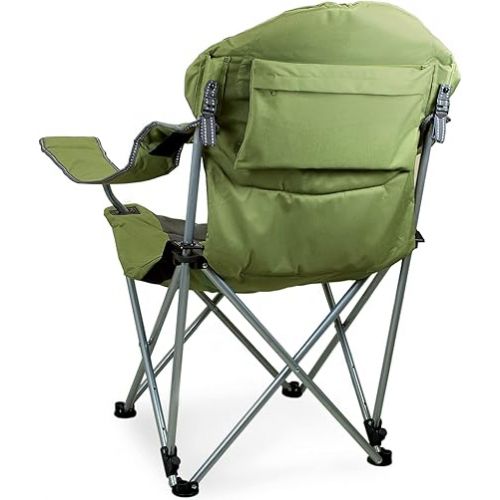  Reclining Camp Chair, Beach Chair for Adults, Sports Chair with Carry Bag