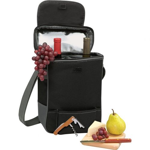  PICNIC TIME NFL Duet Insulated 2-Bottle Wine and Cheese Tote