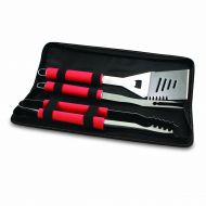 PICNIC TIME NFL New England Patriots Metro 3-Piece BBQ Tool Set in Carry Case