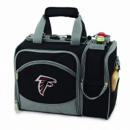 PICNIC TIME NFL Atlanta Falcons Malibu Insulated Shoulder Pack with Deluxe Picnic Service for Two