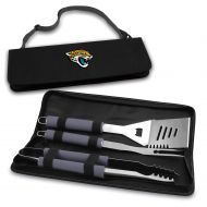 PICNIC TIME NFL Jacksonville Jaguars Metro 3-Piece BBQ Tool Set in Carry Case