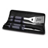 PICNIC TIME NFL Dallas Cowboys Metro 3-Piece BBQ Tool Set in Carry Case, Black