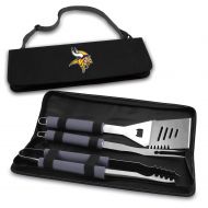 PICNIC TIME NFL Minnesota Vikings Metro 3-Piece BBQ Tool Set in Carry Case
