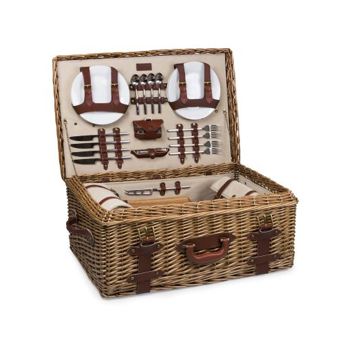  PICNIC TIME Picnic Time Charleston Premium Picnic Basket with Deluxe Service for Four