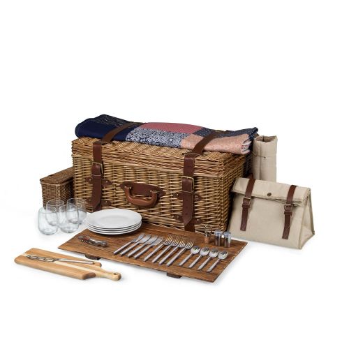  PICNIC TIME Picnic Time Charleston Premium Picnic Basket with Deluxe Service for Four