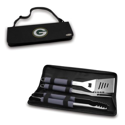  PICNIC TIME Picnic Time NFL Metro 3-Piece BBQ Tool Set in Carry Case