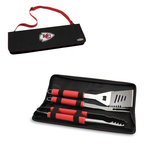  PICNIC TIME Picnic Time NFL Metro 3-Piece BBQ Tool Set in Carry Case