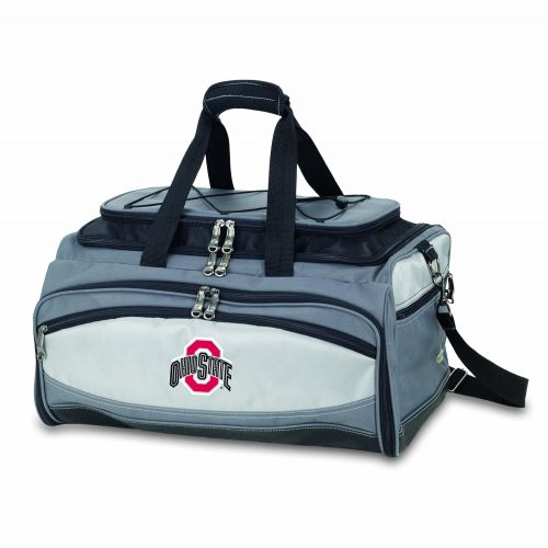  PICNIC TIME NCAA Ohio State Buckeyes Picnic Time Buccaneer Tailgating Cooler with Grill