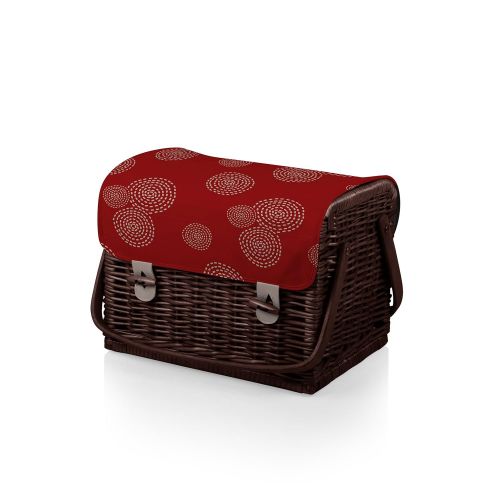  PICNIC TIME Picnic Time Kabrio Picnic Basket with Wine and Cheese Service for Two