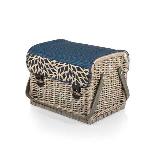  PICNIC TIME Picnic Time Kabrio Picnic Basket with Wine and Cheese Service for Two