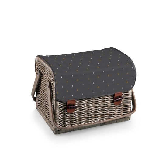  PICNIC TIME Picnic Time Kabrio Picnic Basket with Wine and Cheese Service for Two