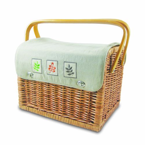  PICNIC TIME Picnic Time Kabrio Picnic Basket with Wine and Cheese Service for Two